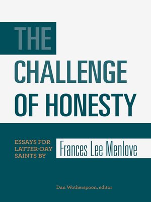 cover image of The Challenge of Honesty